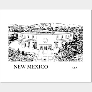 New Mexico State USA Posters and Art